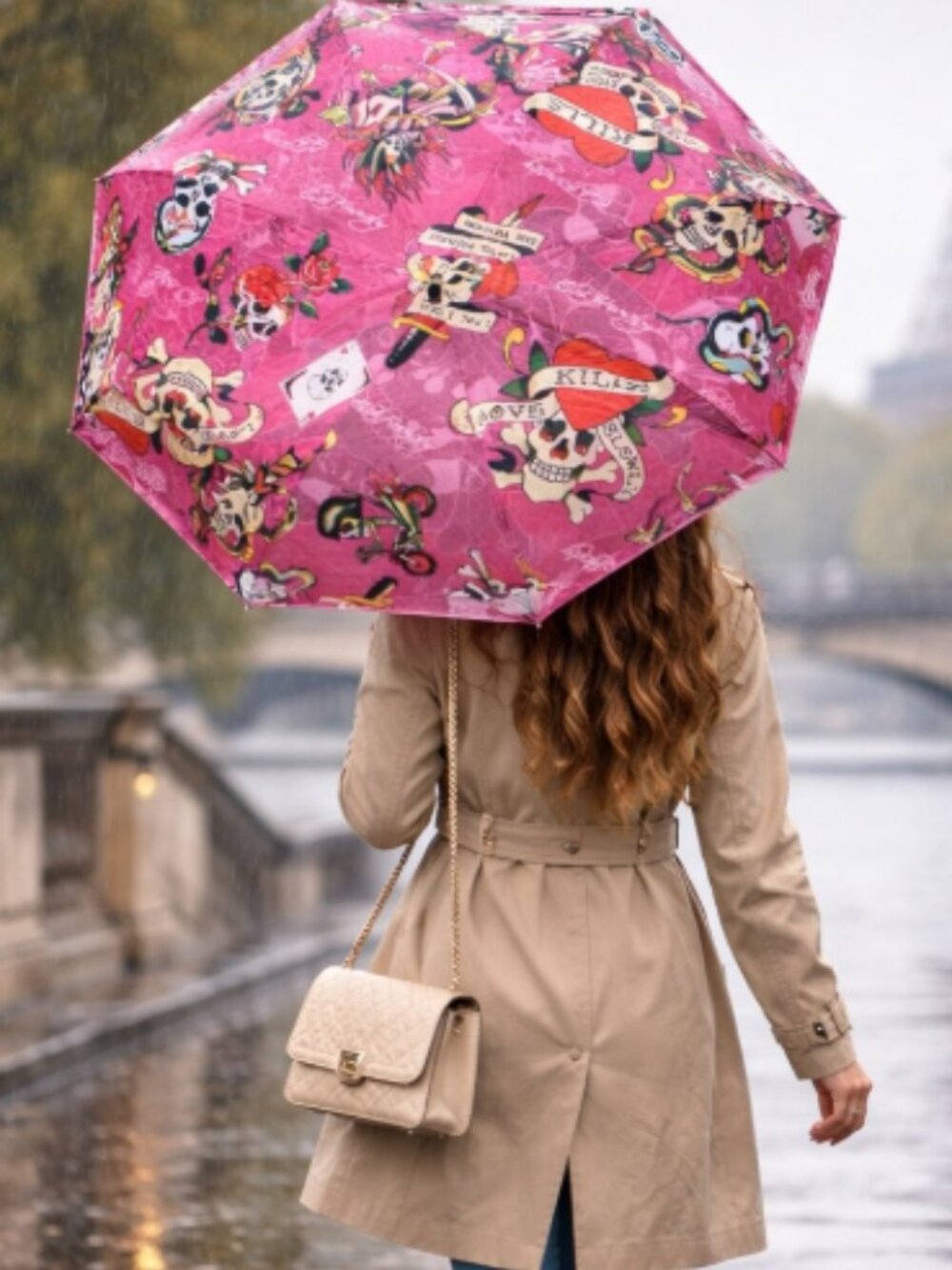 Ed Hardy Umbrella NWT